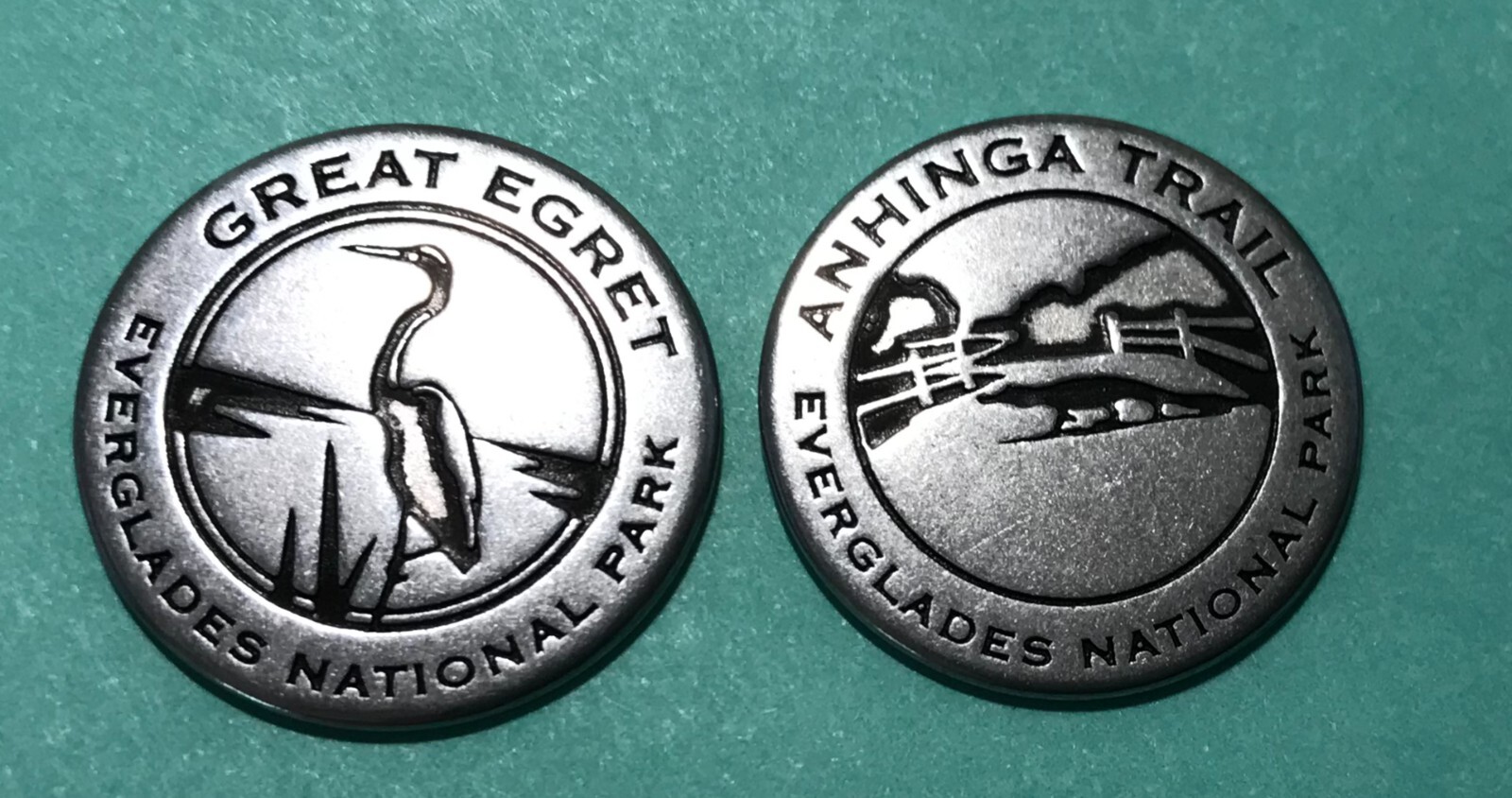 Everglades National Park Anhinga Trail Collectible Token Everglades National Park Anhinga Trail Collectible Token