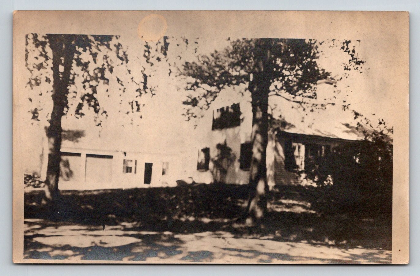 Vintage RPPC Historic House Trees Farmhouse Architecture Real Photo Postcard Vintage RPPC Historic House Trees Farmhouse Architecture Real Photo Postcard