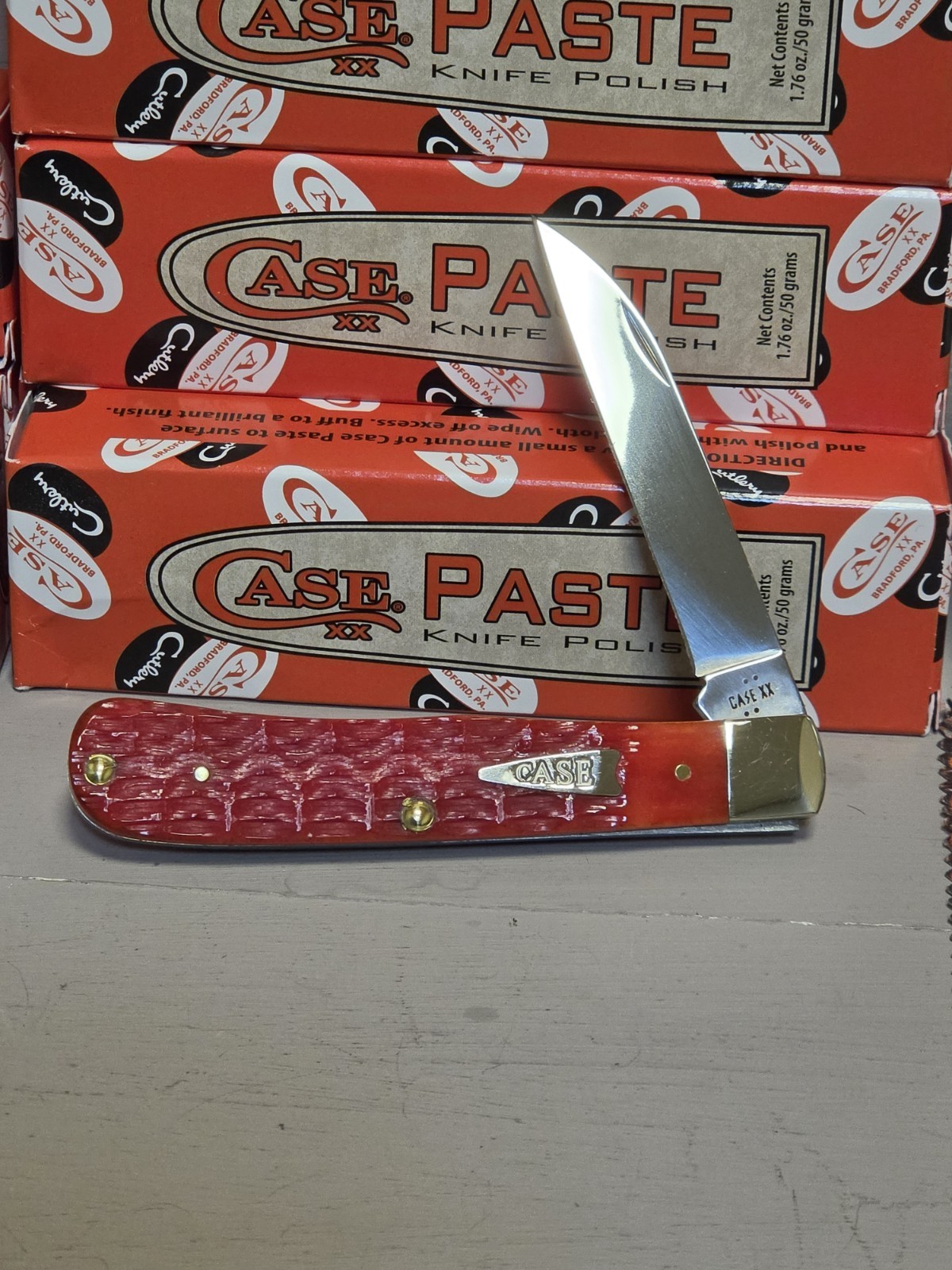 Case XX Indian Paint Brush Barehead Trapper Wharncliffe 6154W 2026 39943