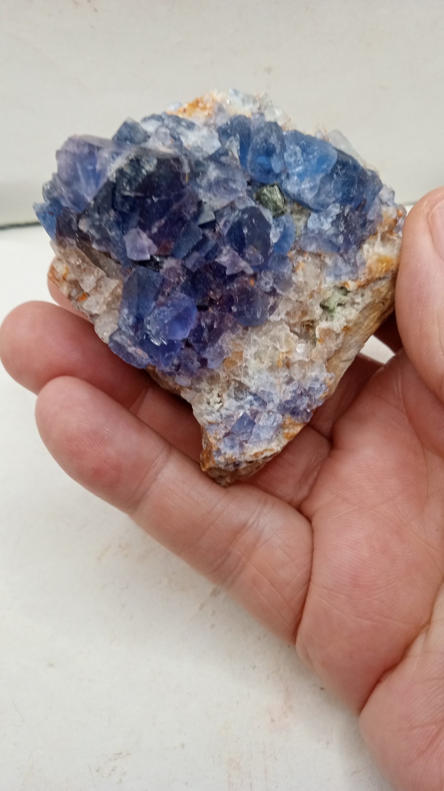 Deep Blue Fluorite ~ Legendary Blanchard Mine ~ New Mexico ~