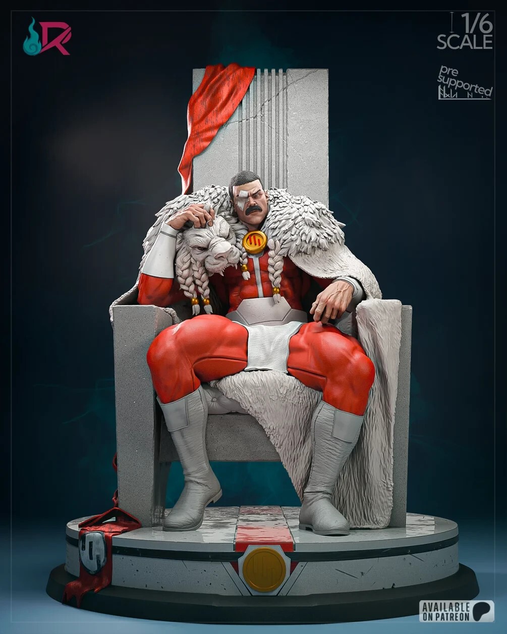 1:8 Thragg Invincible Fan Art UNPAINTED Resin Garage Kit