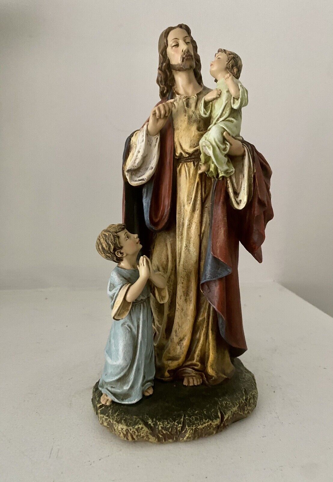 Joseph Studio Renaissance Collection “Jesus With Children” Statue With A Boo-boo