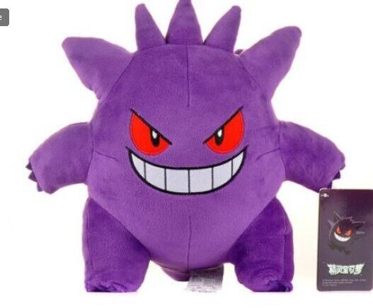 Pokemon Gengar Plush Doll 10 Inch New With Tags