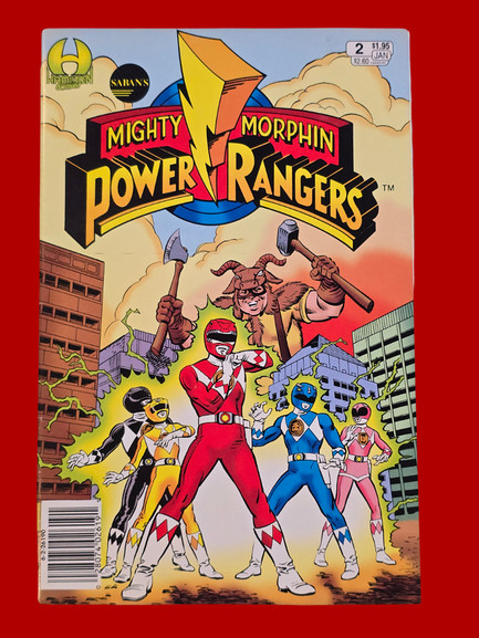 Mighty Morphin Power Rangers #2 1995 Hamilton Comics Green Ranger Switcheroo