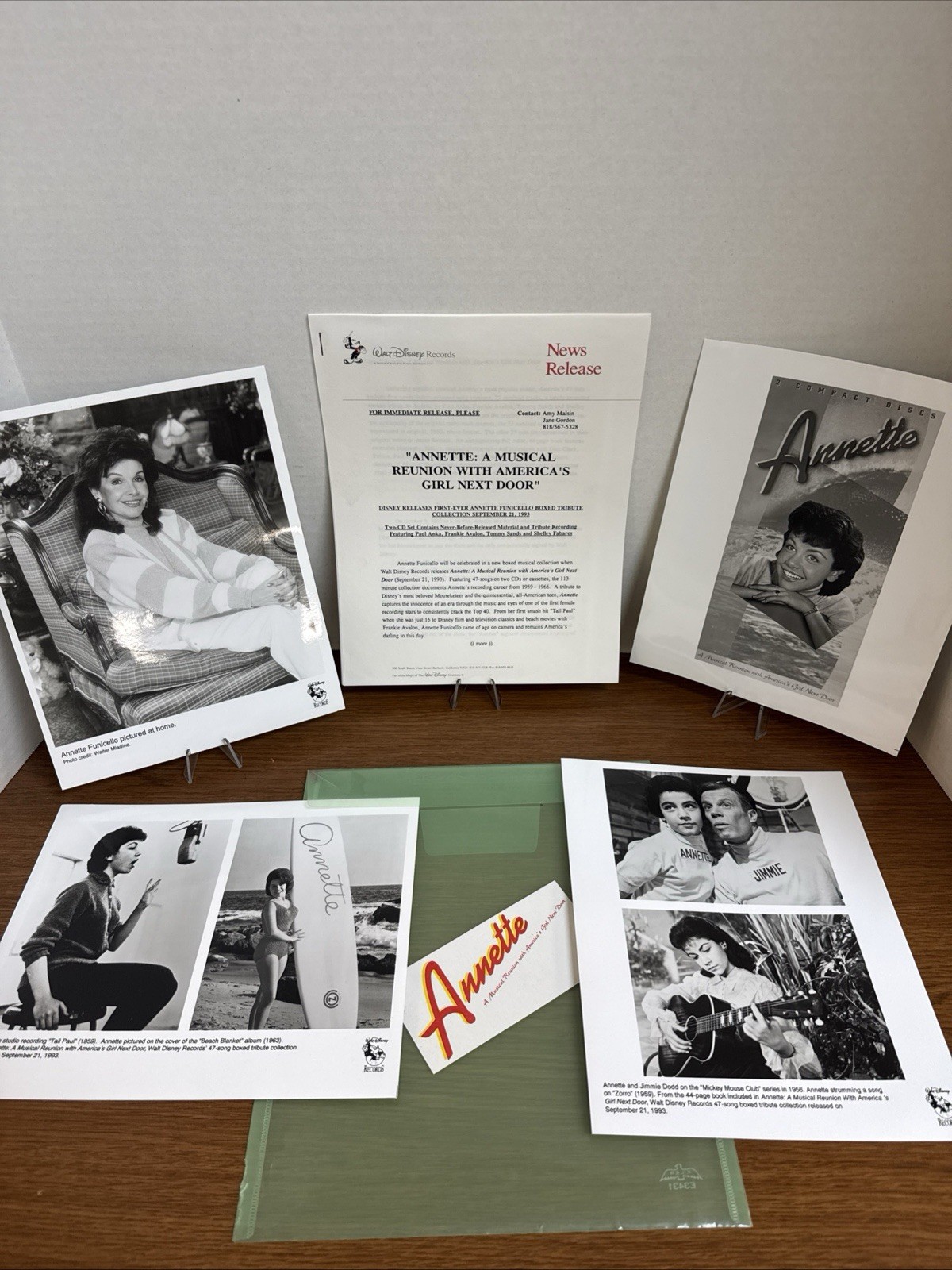 Annette Funicello A Musical Reunion with America\'s Girl Next Door Press Release