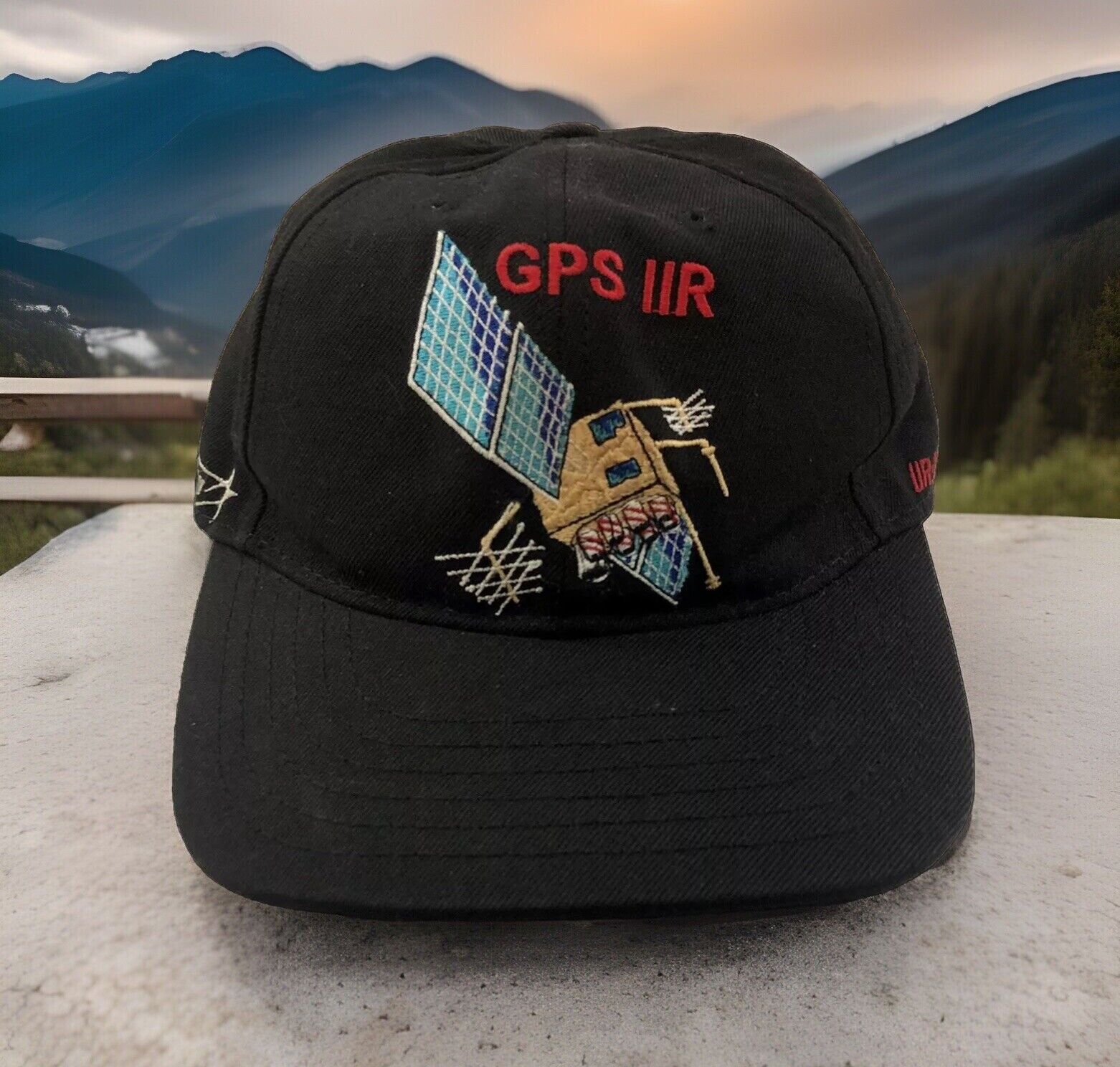 GPS IIR IIR-11 25th Year 50th Mission Hat Lockheed Martin USAF Satellite Vintage