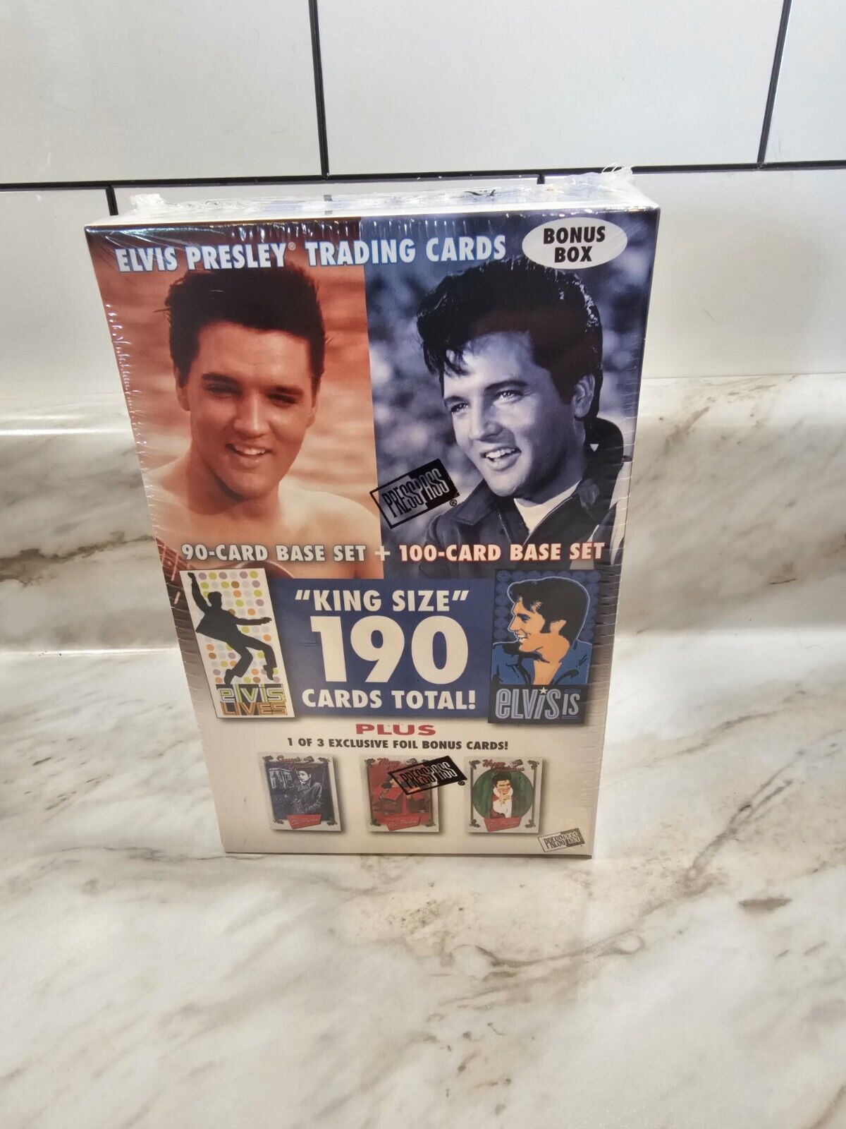 Press Pass 2008 Elvis Presley Factory Sealed King Size Bonus Box 190 Cards