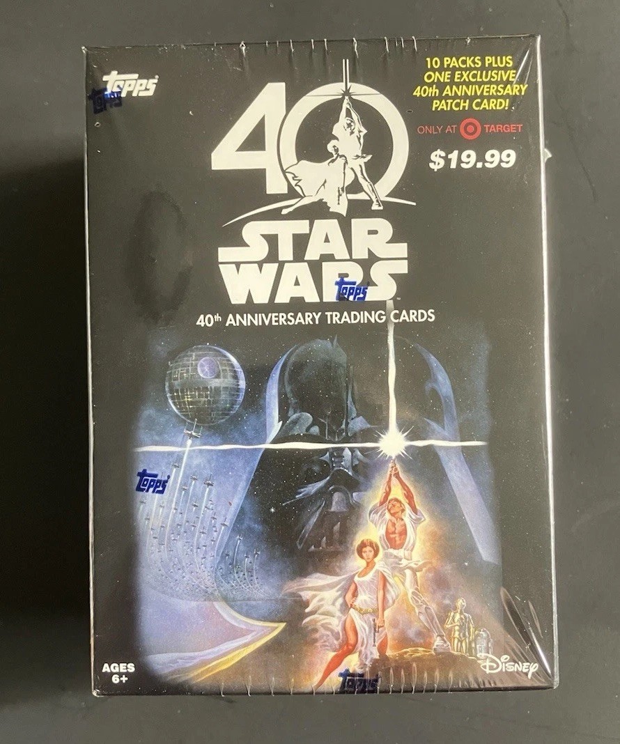 2017 Topps Star Wars 40th Anniversary Blaster Box Factory sealed. 2017 Topps Star Wars 40th Anniversary Blaster Box Factory sealed.