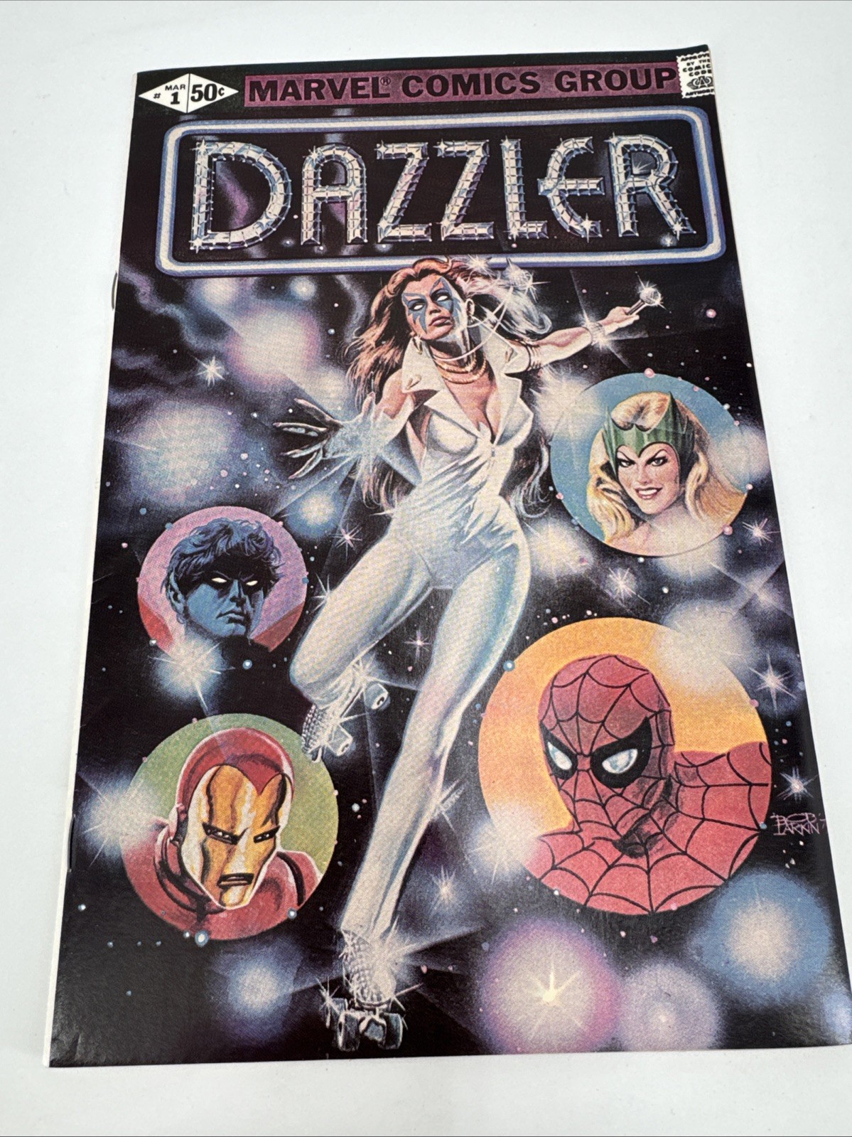 Dazzler (1981) #1 Bob Larkin Cover John Romita Jr. Art Spider-Man X-Men Dazzler (1981) #1 Bob Larkin Cover John Romita Jr. Art Spider-Man X-Men