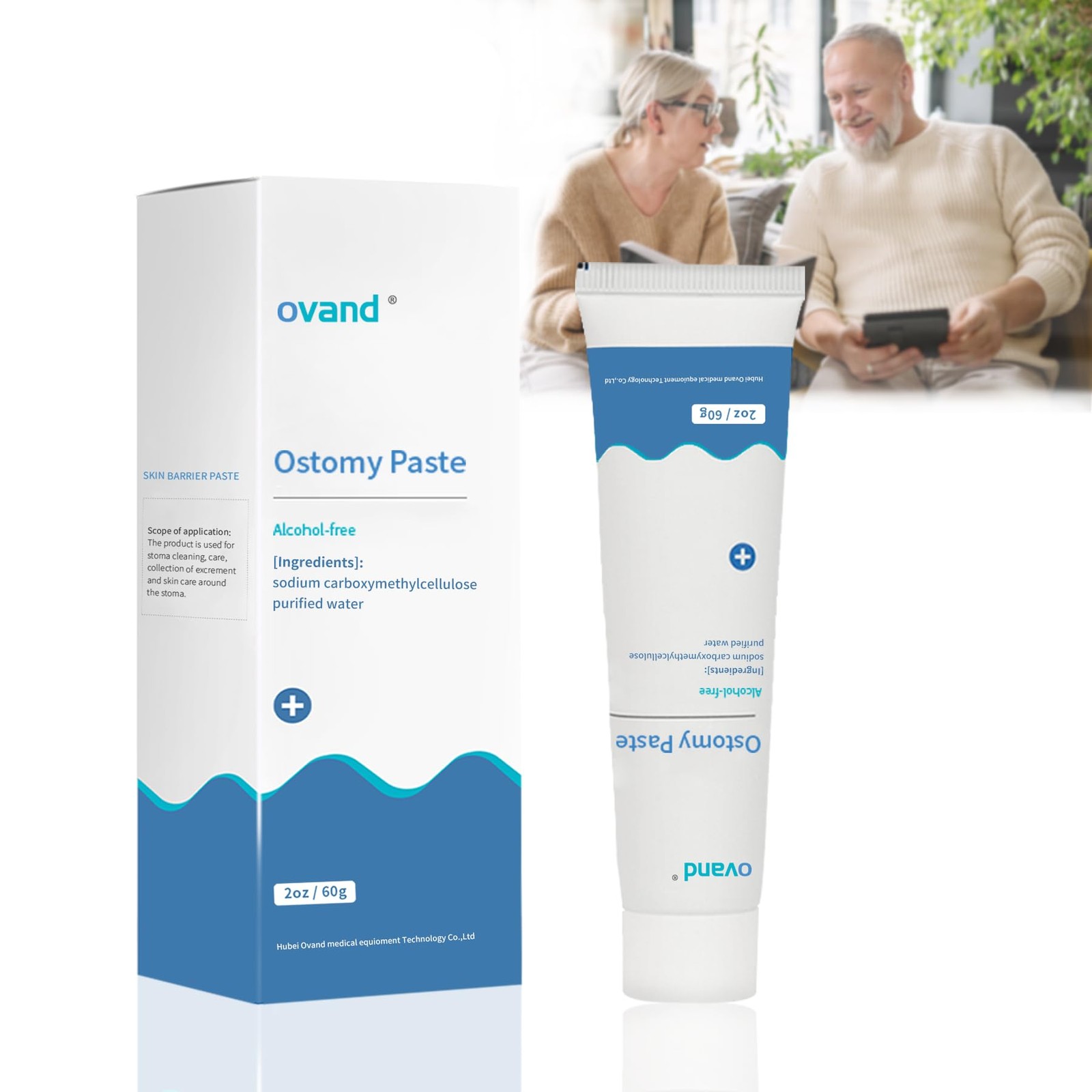 ovand Ostomy Filler Paste 2 oz,Stoma Skin Barrier Paste,Ostomy 1 Tube ovand Ostomy Filler Paste 2 oz,Stoma Skin Barrier Paste,Ostomy 1 Tube