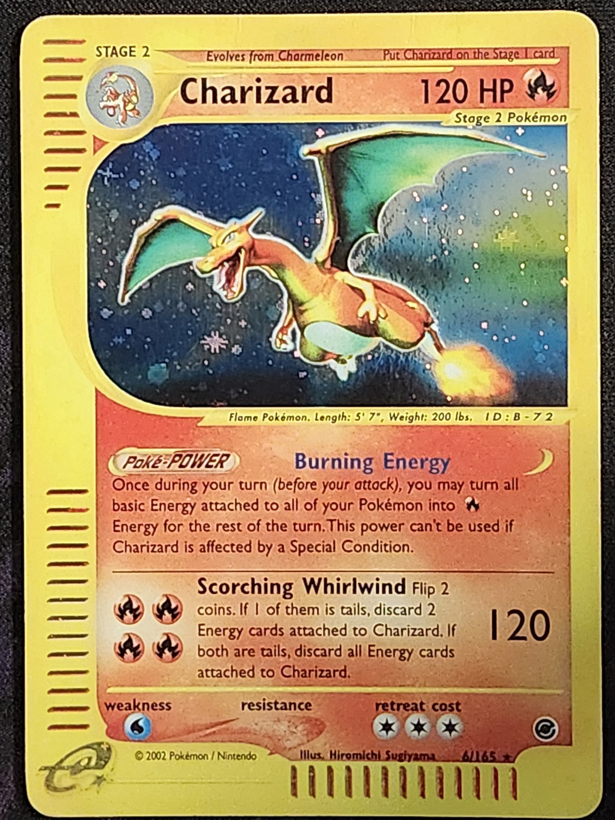 Pokemon Charizard 6/165 (HP) Expedition EX