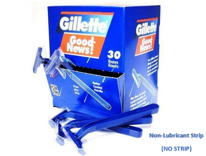 Gillette Good News 30 Count Men Disposable Shaving Razor Twin Blade EXCELLENT