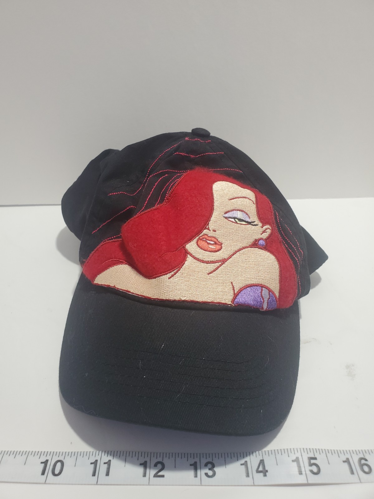 Disney Jessica Rabbit Baseball Hat Pre-owned Rare Collectible Roger Rabbit Cap 
