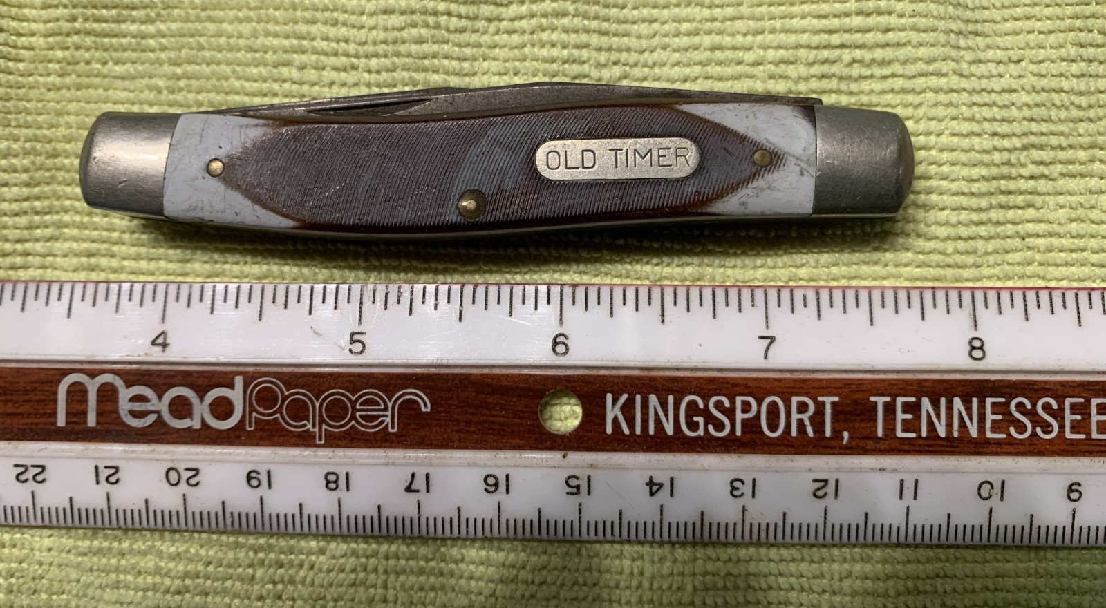 Vintage Schrade USA Old Timer 770T Muskrat 2 Blade Folding Knife (as found)