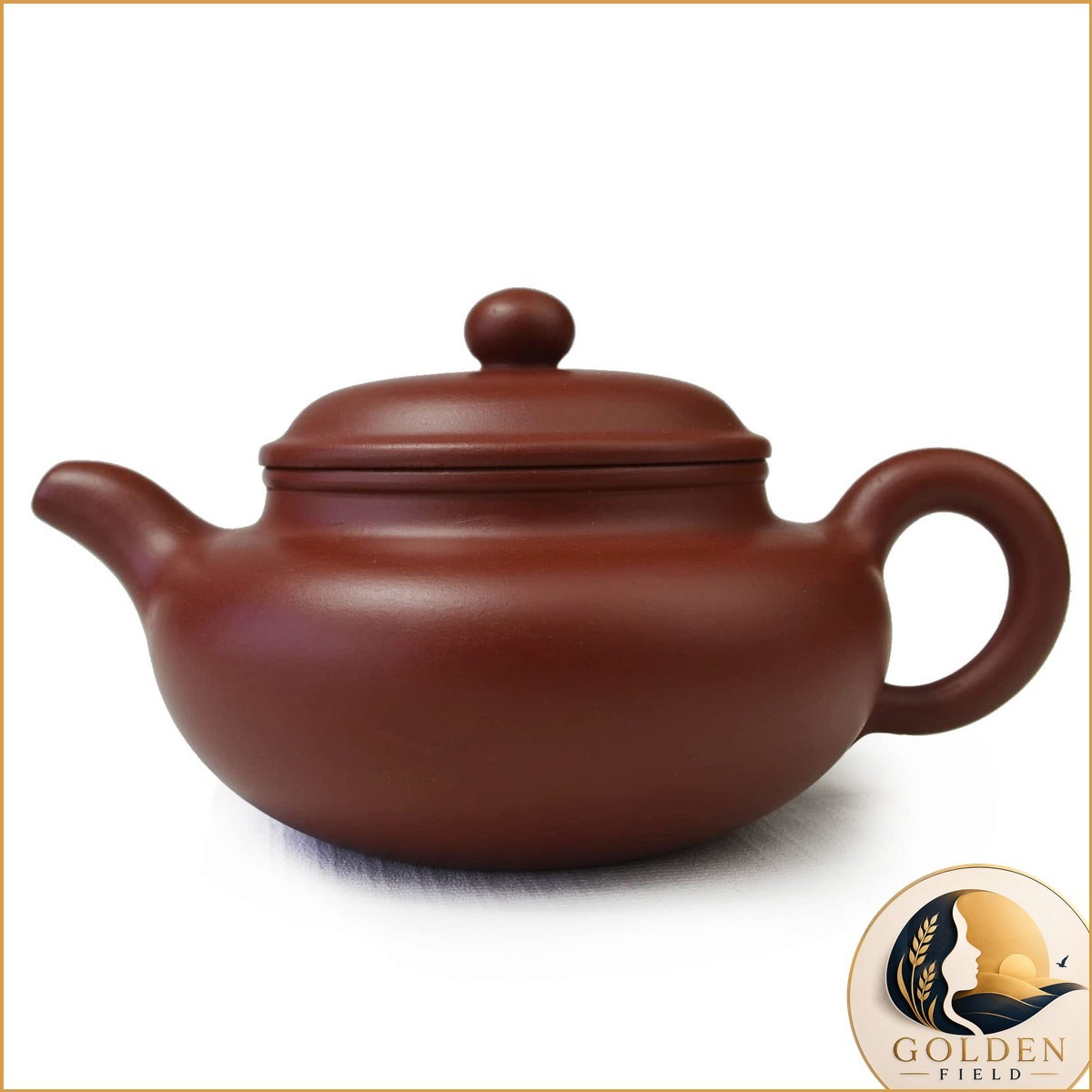 YXHUPOT Teapot 8.6oz Chinese Black Clay Zisha Red Dahongpao