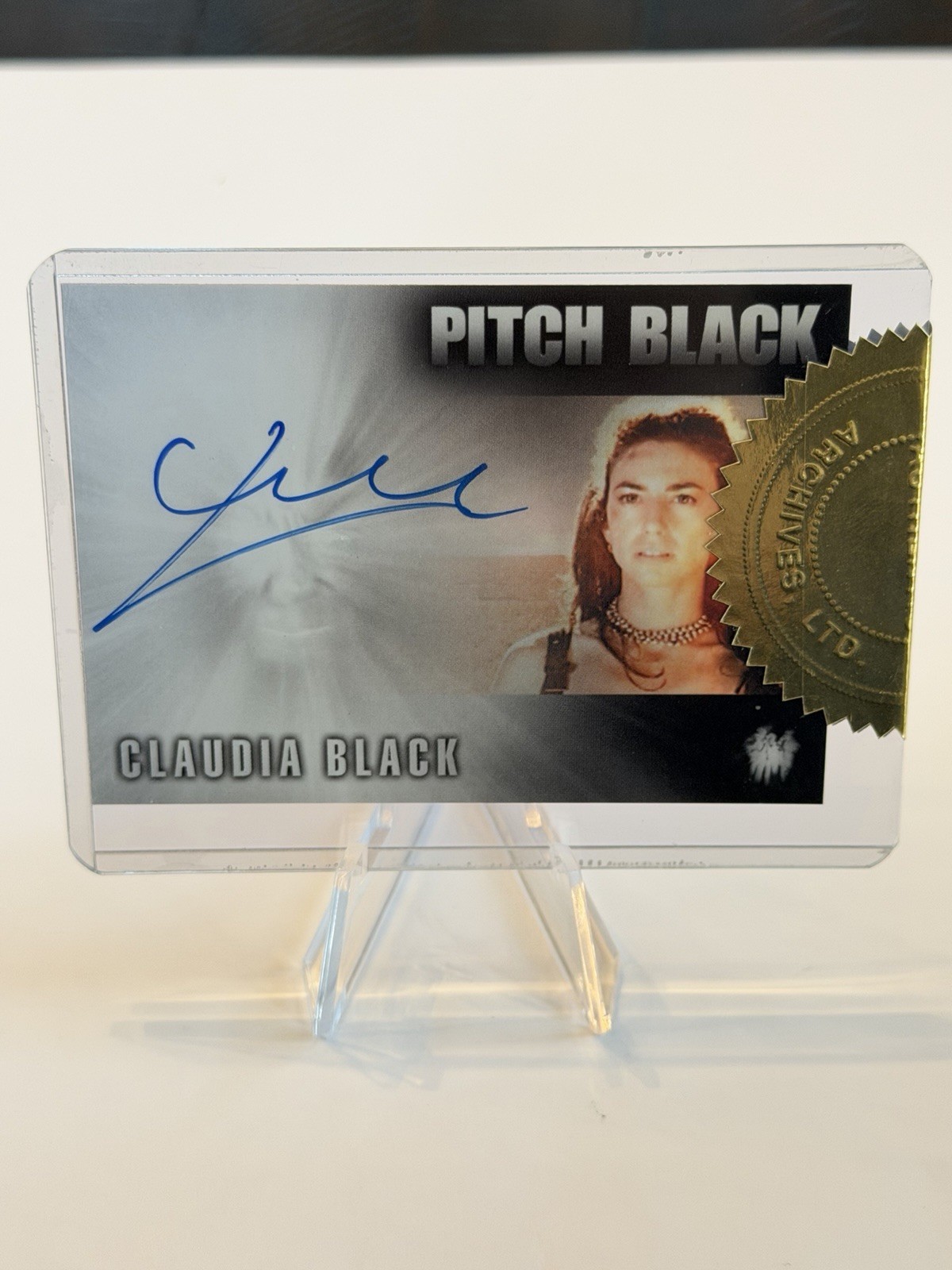 The Chronicles of Riddick Claudia Black Pitch Black Autograph #NNO Sealed