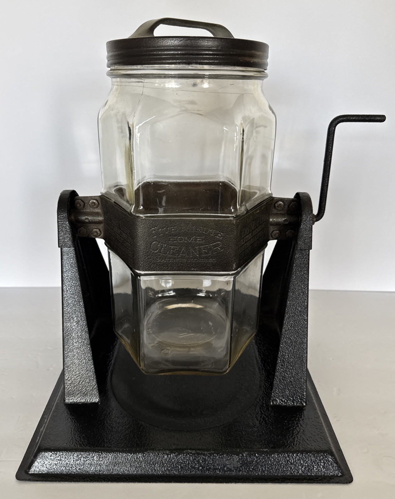 Five Minute Home Cleaner Glass Washing Machine Manual 1930’s Rare Vintage