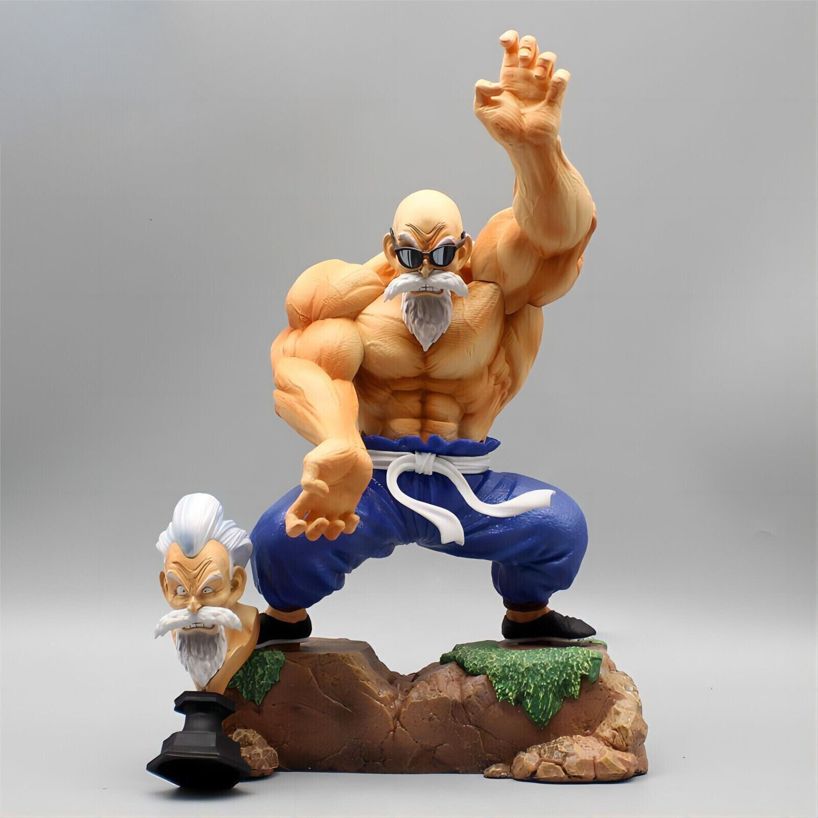10in Dragon Ball Master Roshi Figure Kame Sennin Figurine Action Figure Model