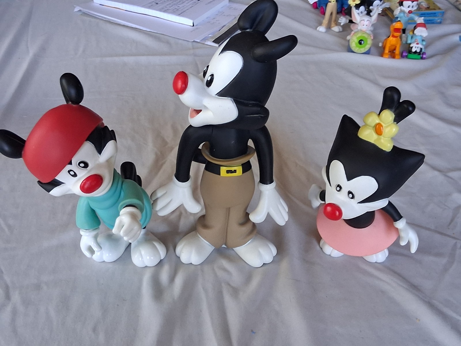 Warner Bros. Animaniacs Collectible Figure Set Of 3 Early 90s
