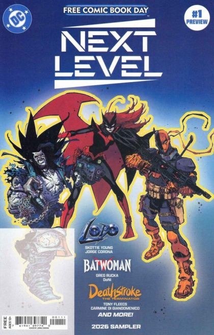 Free Comic Book Day 2026 (DC Next Level) Jorge Corona Regular DC Comics 2026