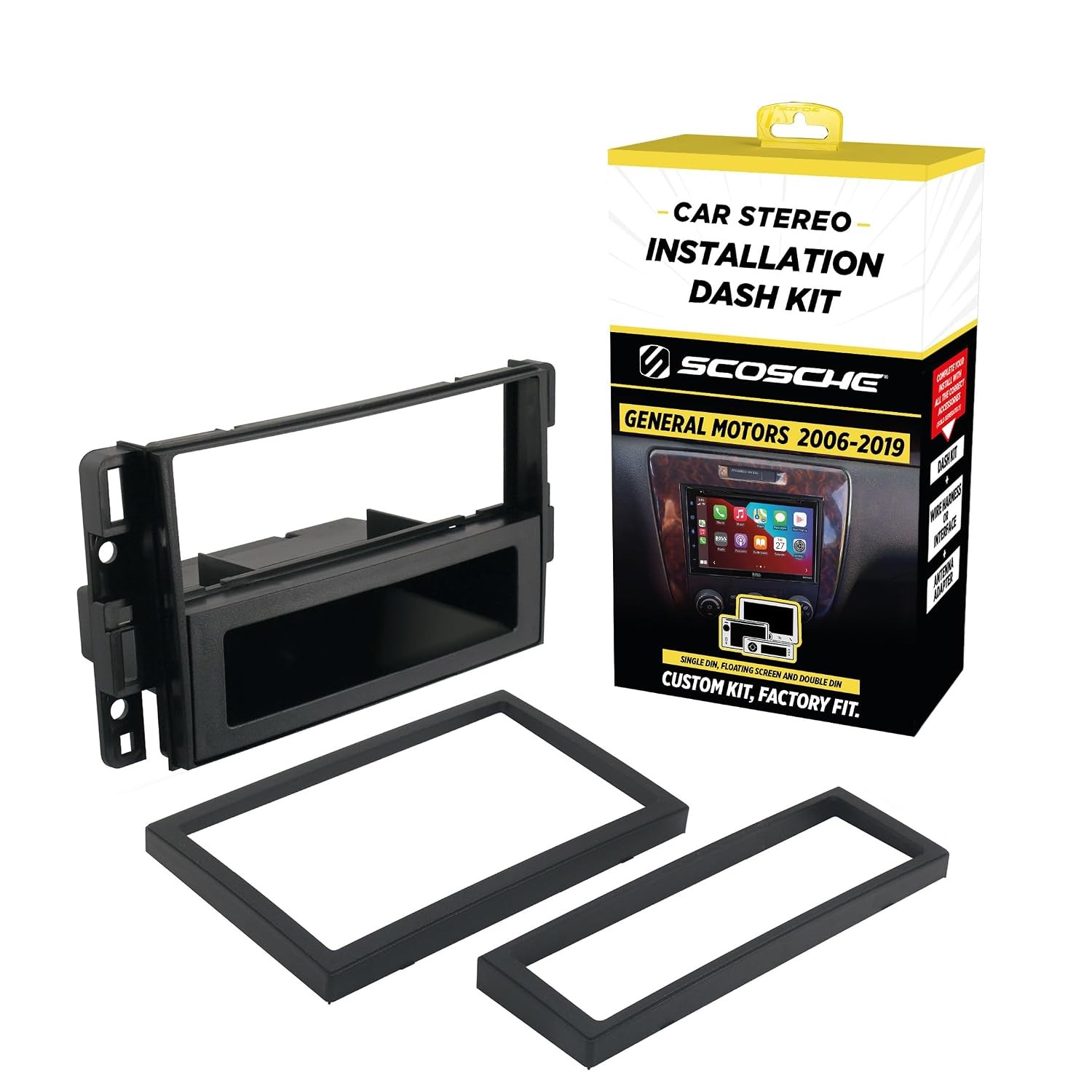 Double DIN Single DIN Car Radio Installation Kit Dash Mounting Bracket