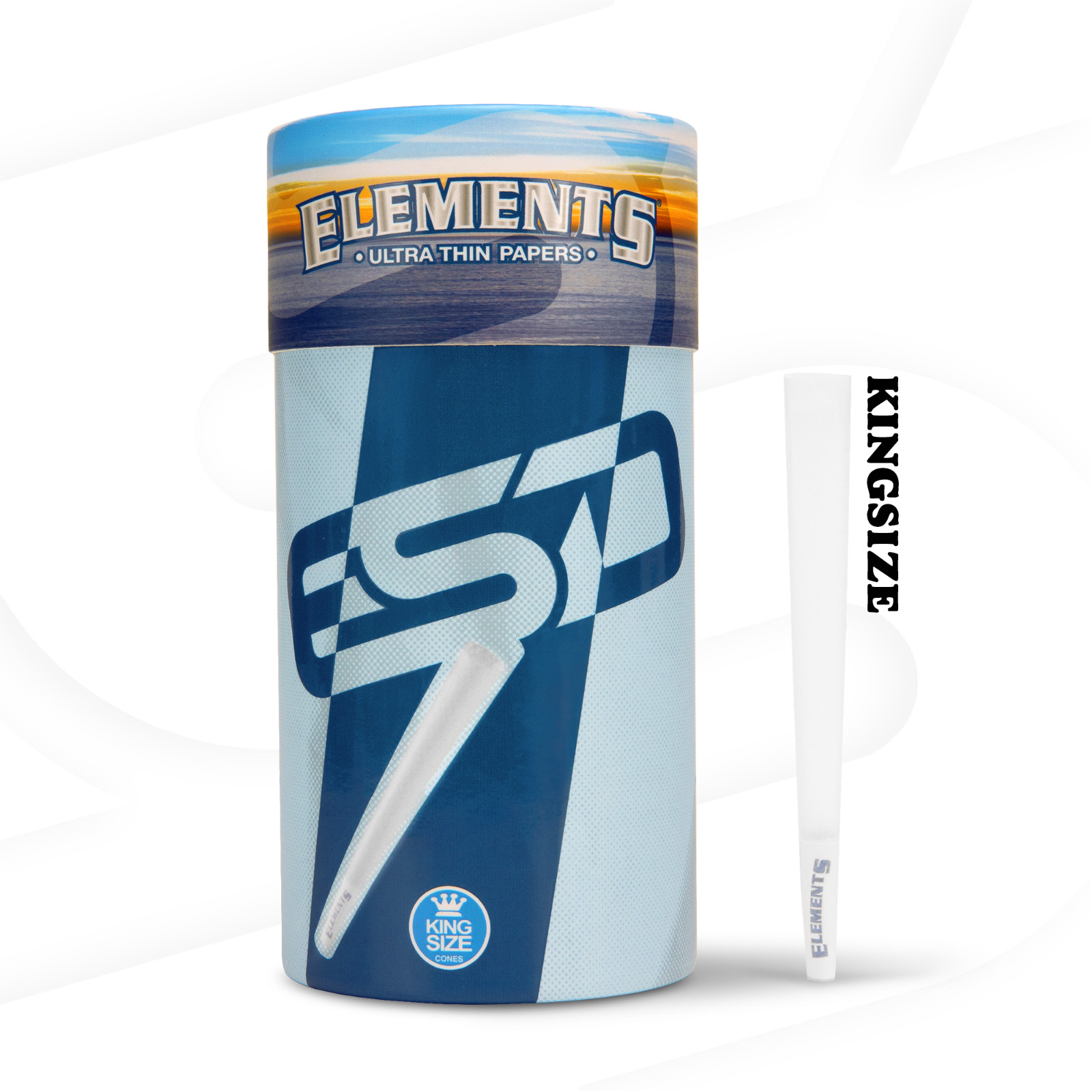 Elements Rolling Paper Cones King Size Pre-Rolled | 100 Pack