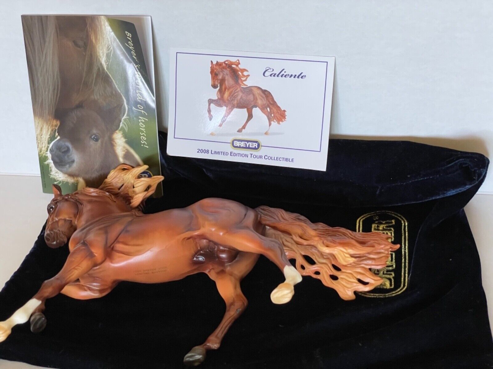 Breyer Caliente 2008 Limited Edition. Traditional size. Andalusian Stallion Mold