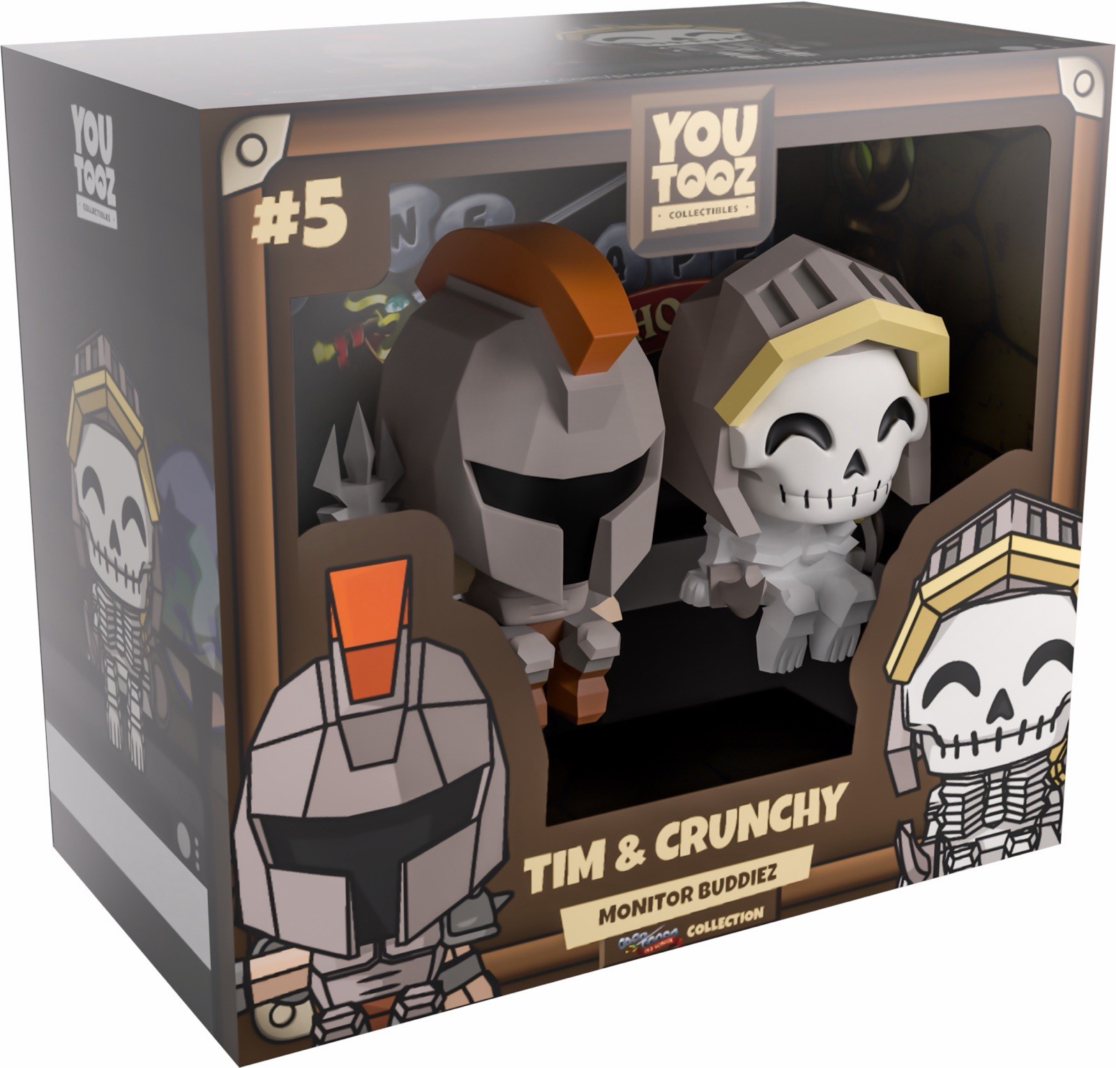 Youtooz Old School Runescape Collection Tim & Crunchy Monitor Buddiez Vinyl #5