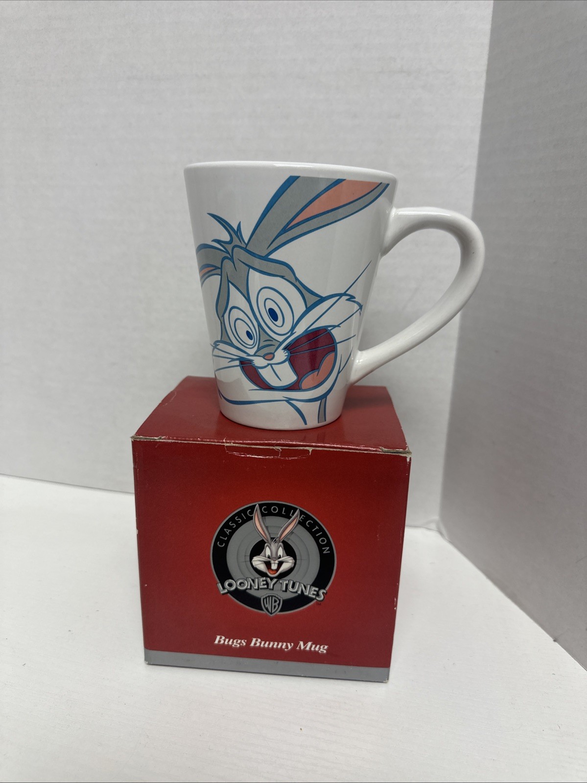 VTG Looney Toons 1999 Bugs Bunny Mug “dat’s Strong Stuff”
