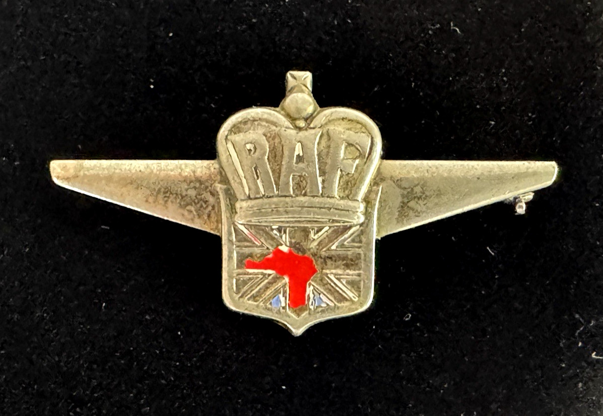 VTG.Sterling Silver WW2 RAF Tribute of Valor British American Ambulance Corp Pin VTG.Sterling Silver WW2 RAF Tribute of Valor British American Ambulance Corp Pin