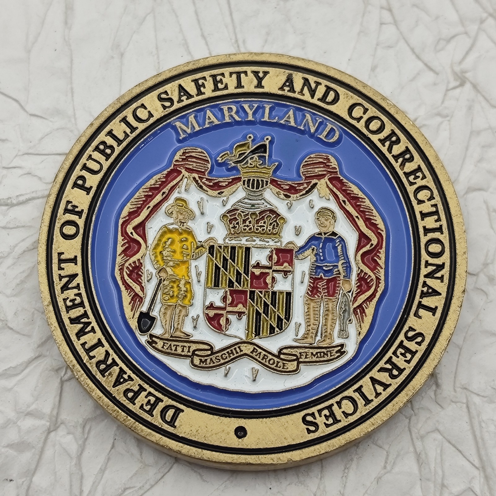 Maryland Correctional Institution-Hagerstown Challenge Coin