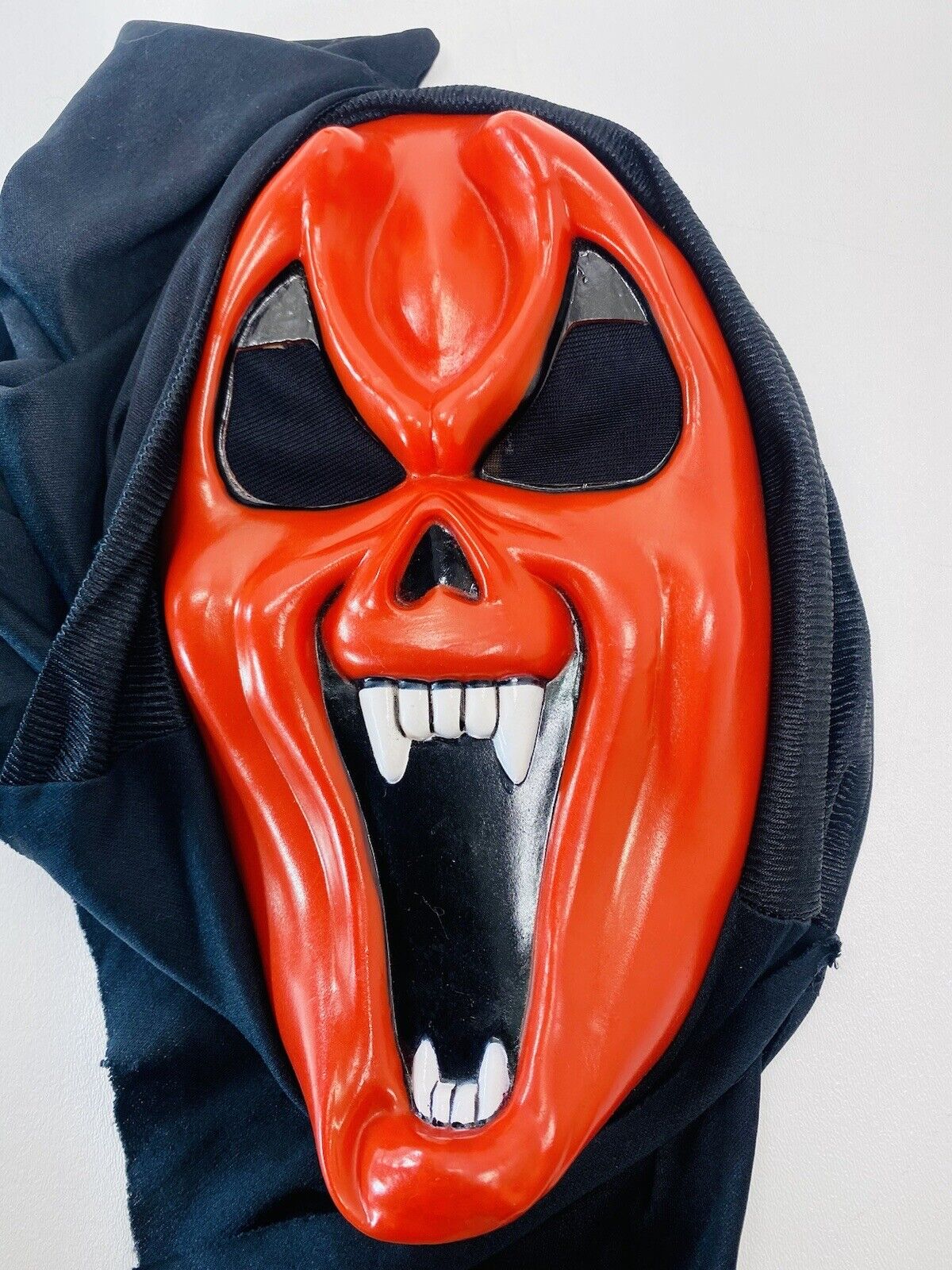 Vintage Red Devil Demon Ghostface Scream Mask Halloween Easter Unlimited Rare