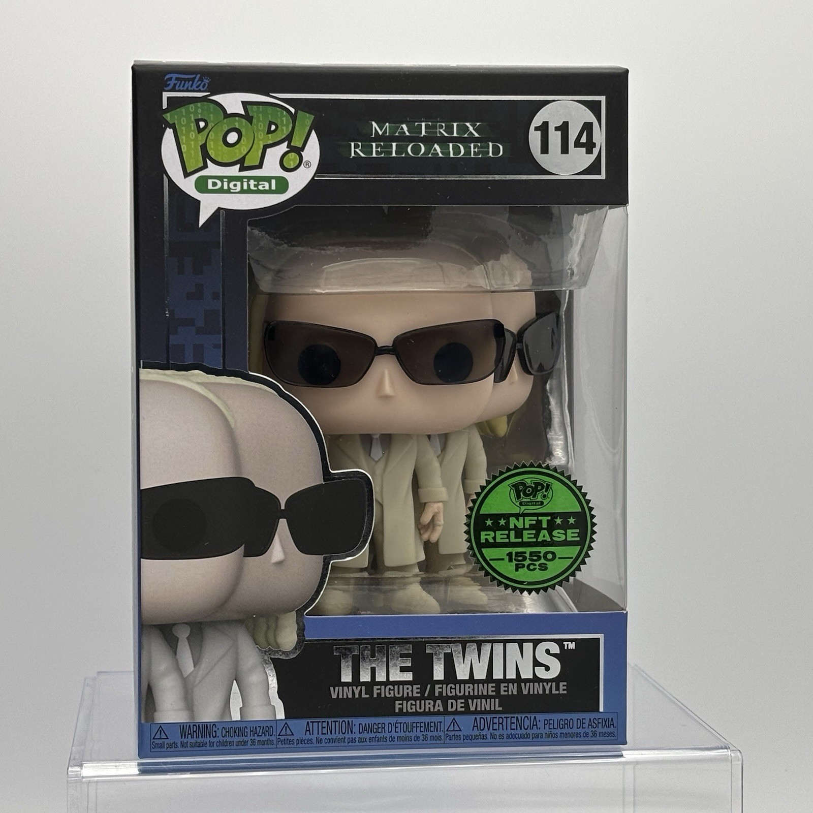 Funko N.F.T Pop Vinyl: The Matrix Reloaded - The Twins #114 LE1550