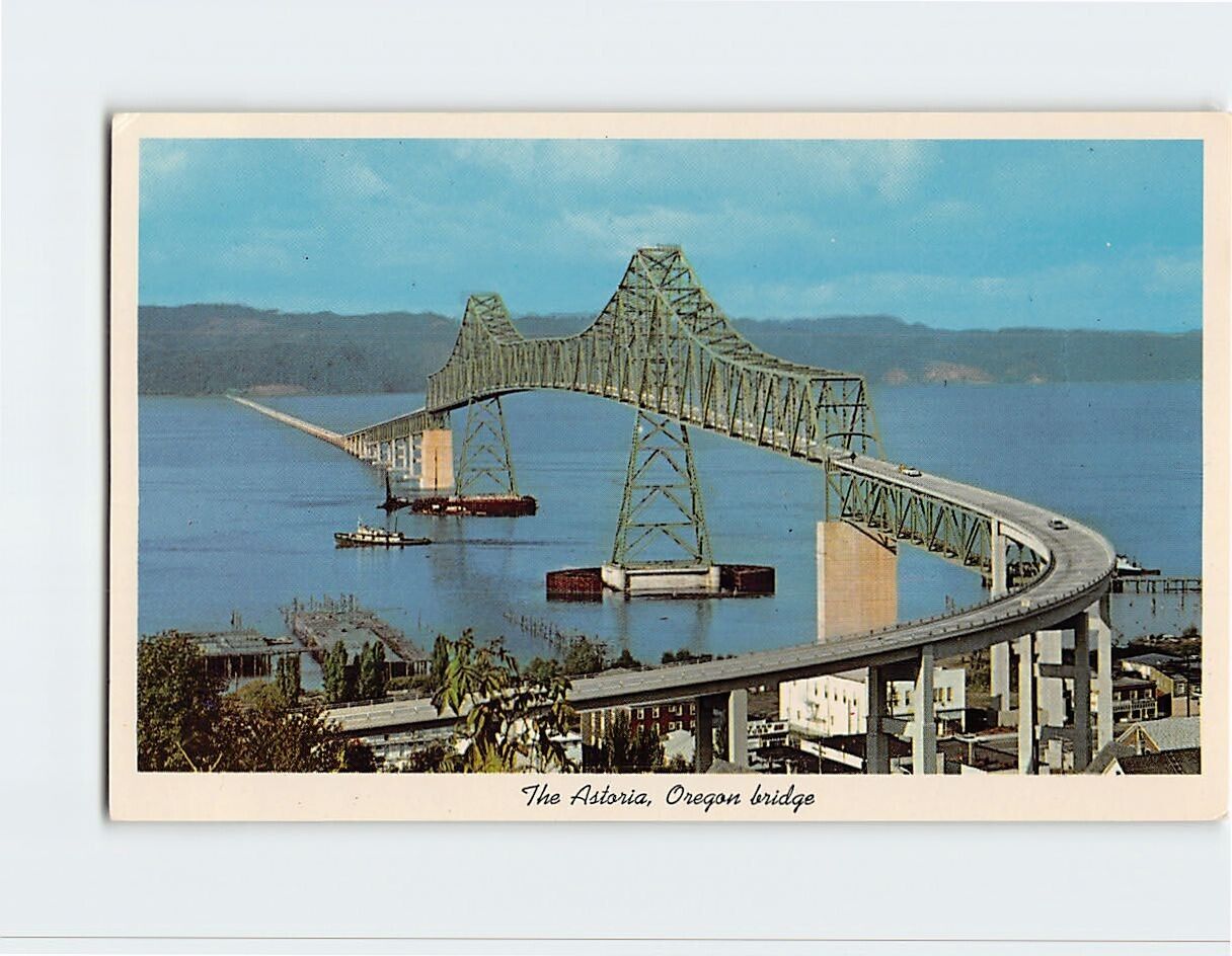Postcard The Astoria Oregon Bridge USA