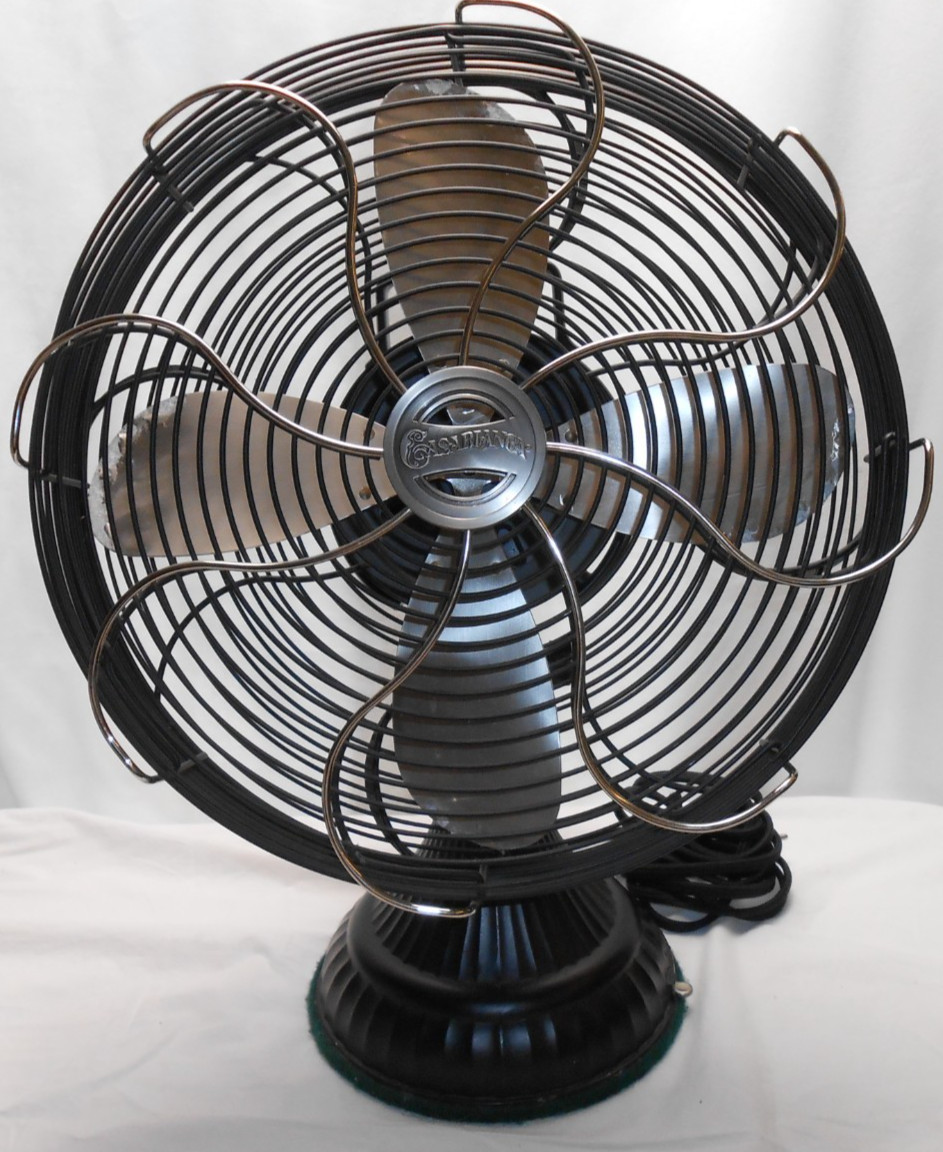 RARE Casablanca Zephair Oscillating Table Fan 19N8C 20\