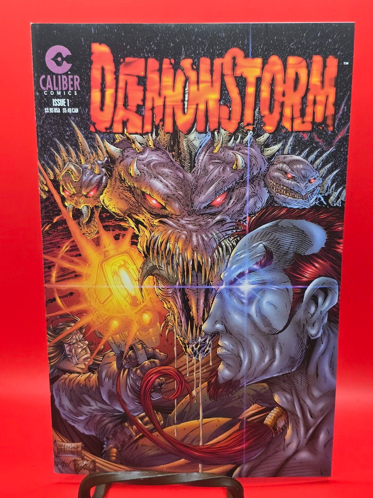 Daemonstorm #1 Caliber Comic Todd McFarlane Cover  (1997)