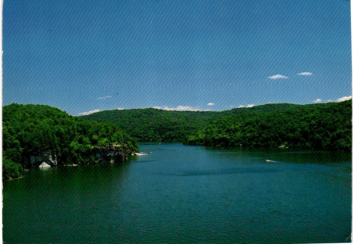 Postcard - Summersville Lake Summersville, West Virginia.