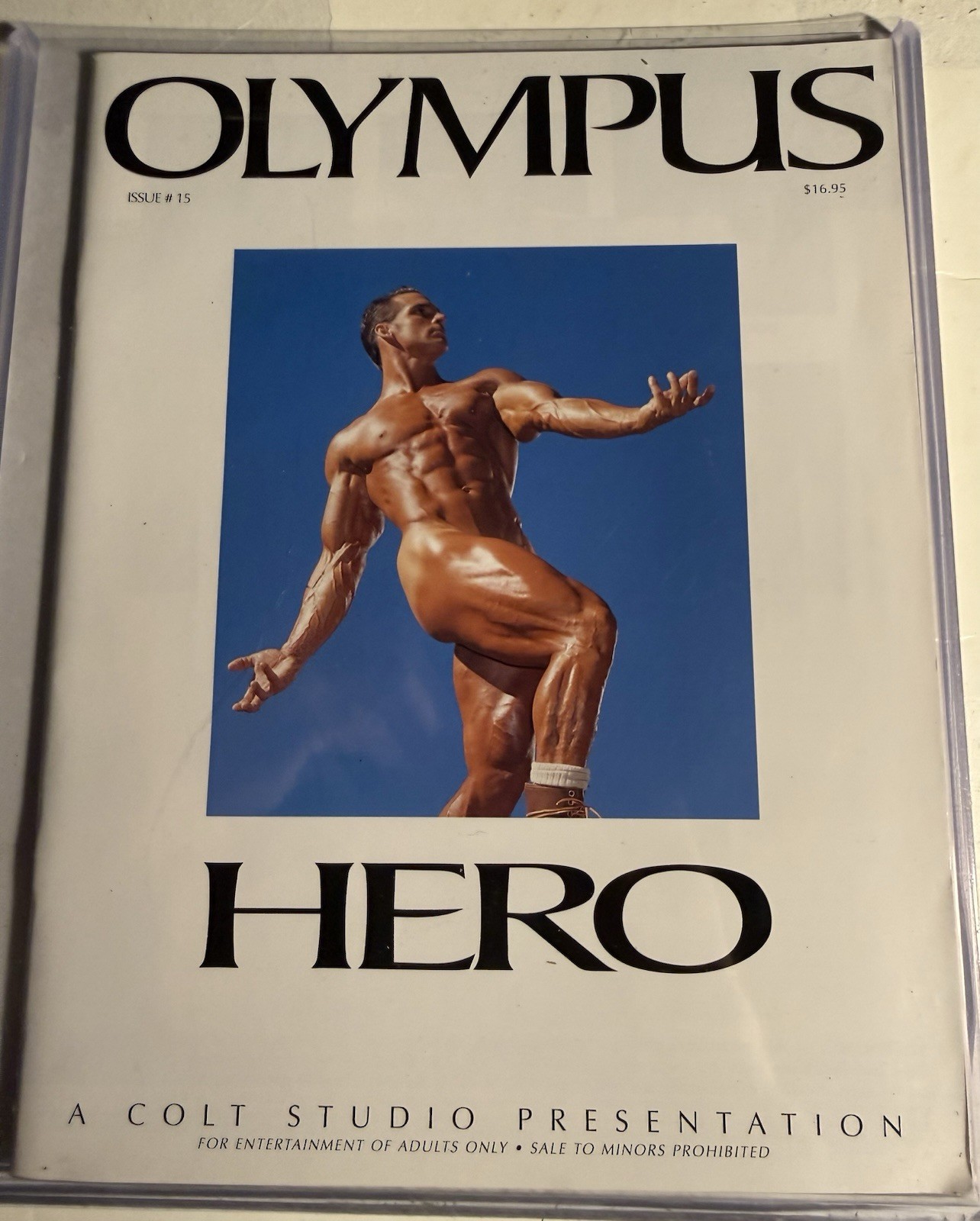 COLT OLYMPUS HERO #15 - FEB. 2000 Vintage BEEFCAKE PHOTOGRAPHY Gay Interest HOT