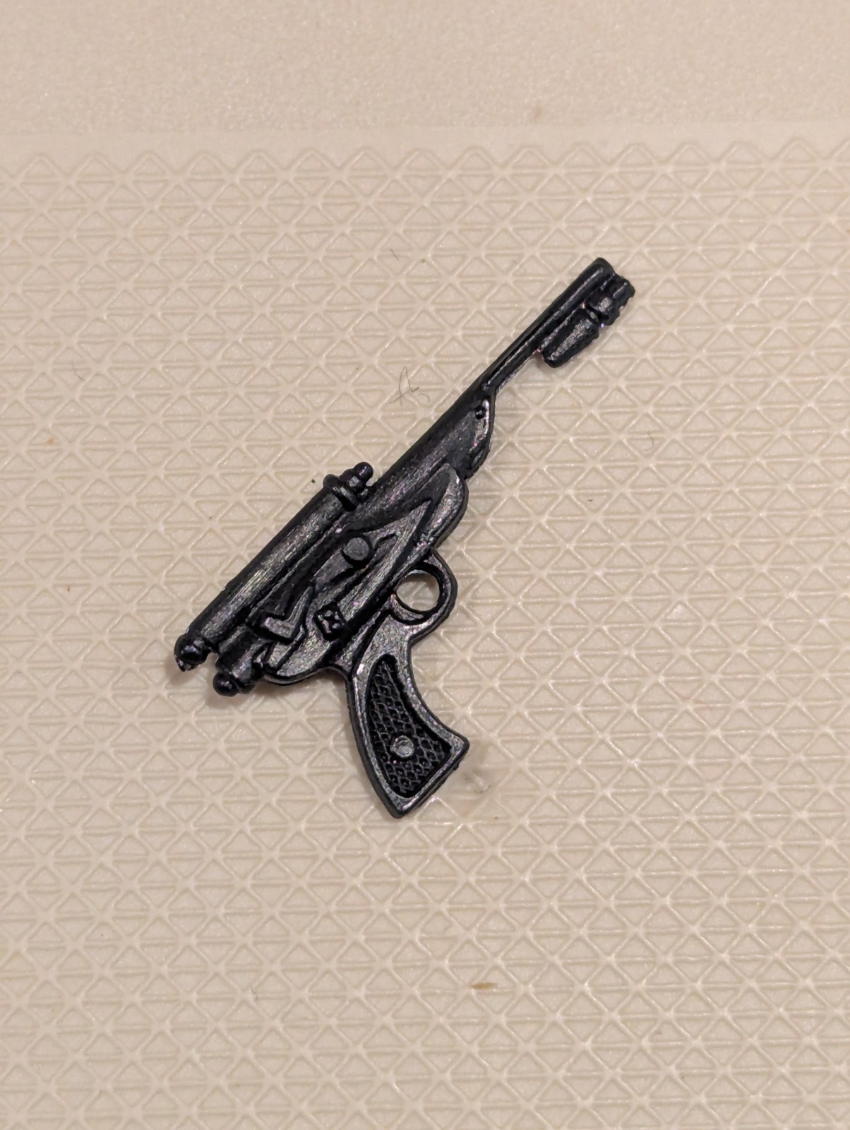 Vintage Star Wars Black Palace Blaster Original Accessory POTF Last 17 Kenner