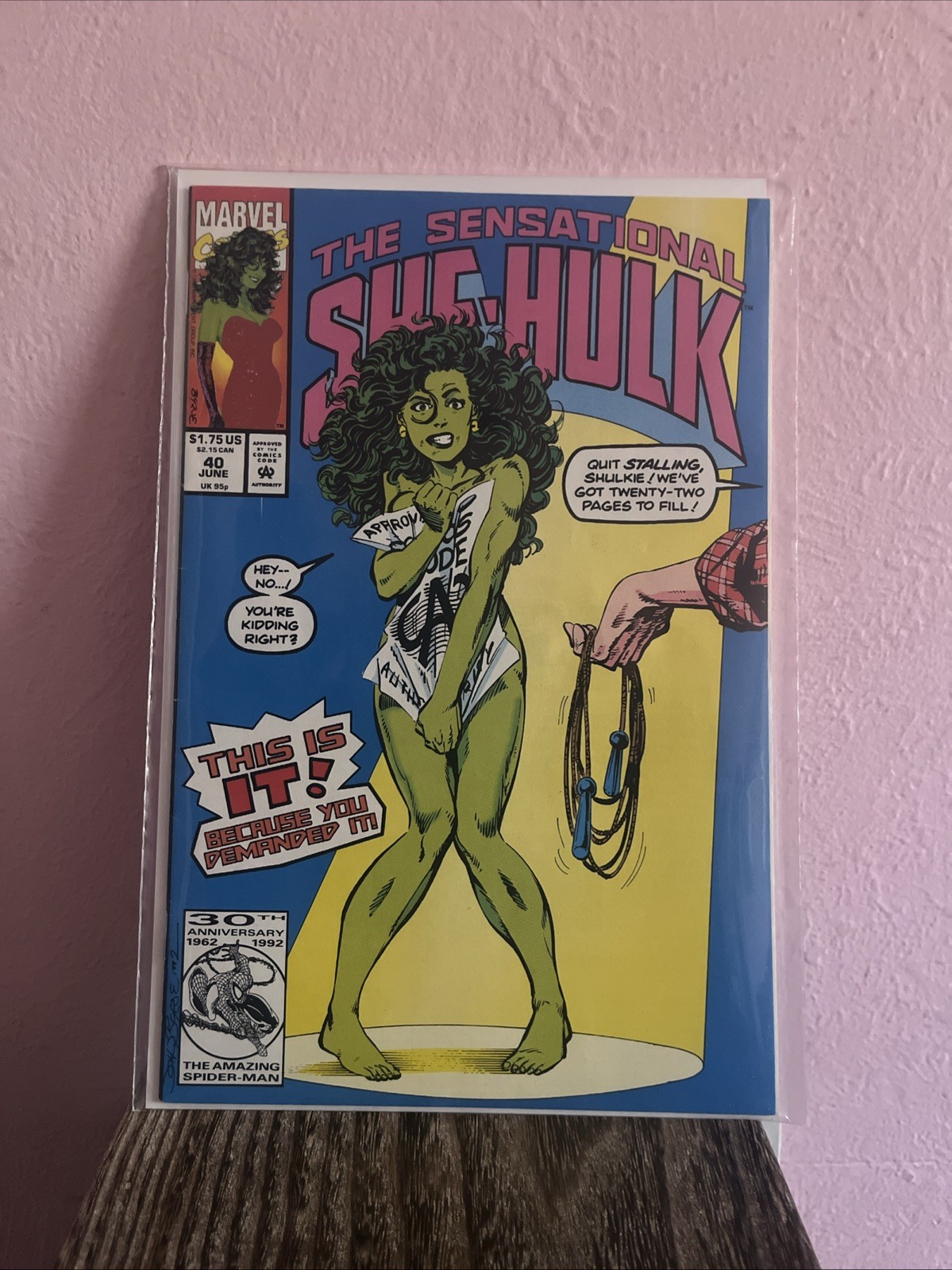 The Sensational She-Hulk #40 (Marvel Comics June 1992) The Sensational She-Hulk #40 (Marvel Comics June 1992)