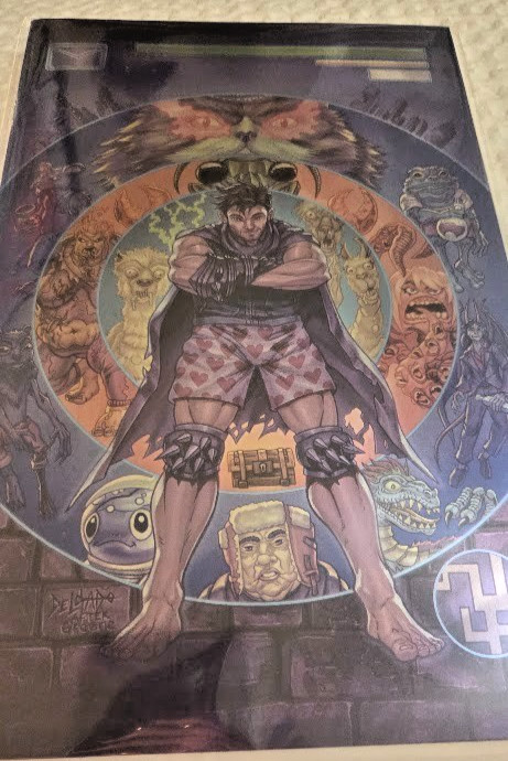 IN HAND Dungeon Crawler Carl #0 Kevin Delgado Purple Foil Exclusive Ltd.