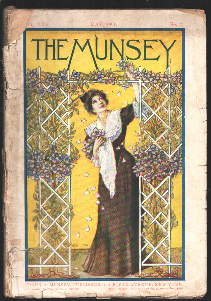 PULP:  Munsey 5/1901-World\'s Rarest Books-Ancient Bibles-Vigilantes of The We...