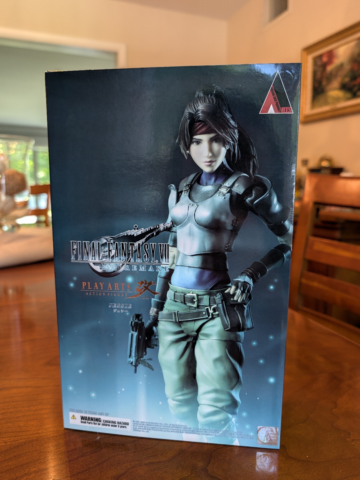 Square Enix FFVII Remake Play Arts Kai Jessie Action Figure - New Sealed
