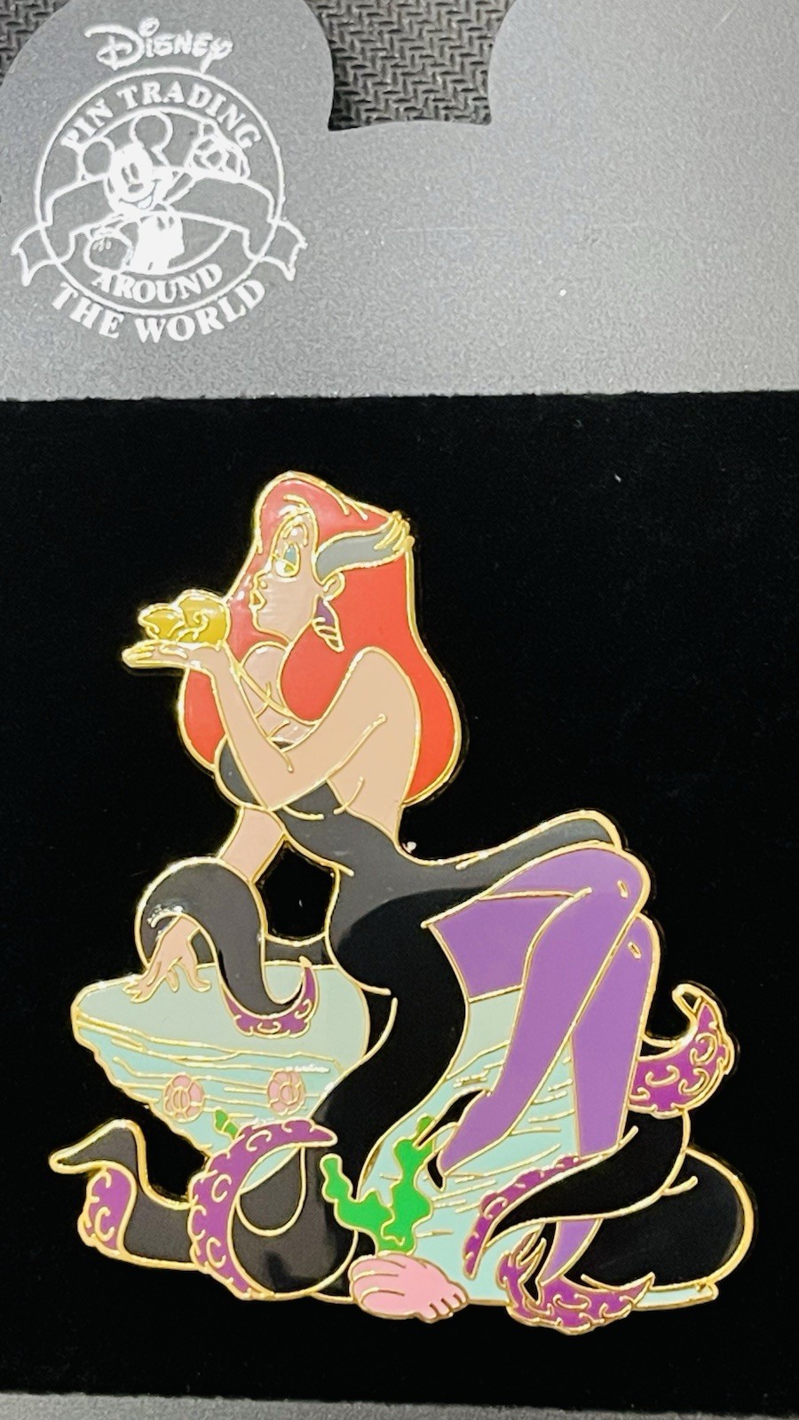 Disney Shopping Authentic Jessica Rabbit As Ursula LE Pin HTF MOC