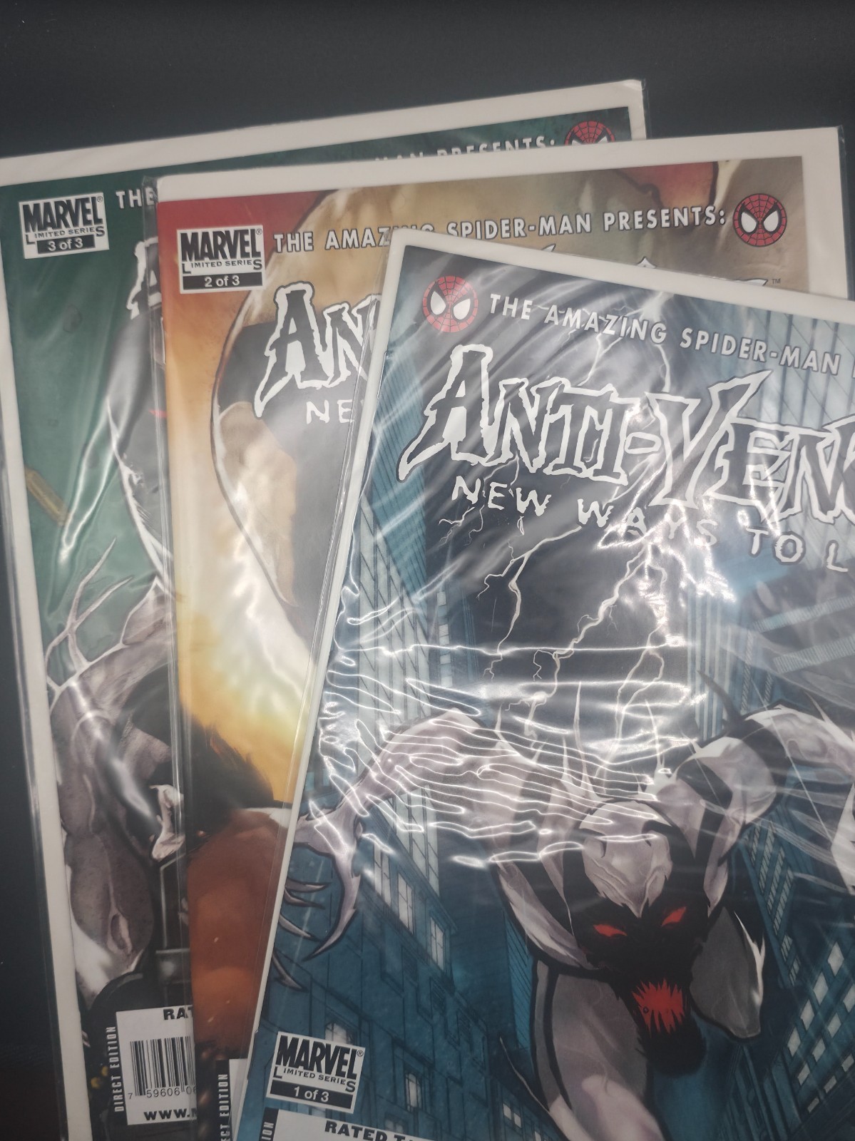 Amazing Spider-Man Presents: Anti-Venom New Ways To Live 1-3 Full 2009 Set 1 2 3 Amazing Spider-Man Presents: Anti-Venom New Ways To Live 1-3 Full 2009 Set 1 2 3