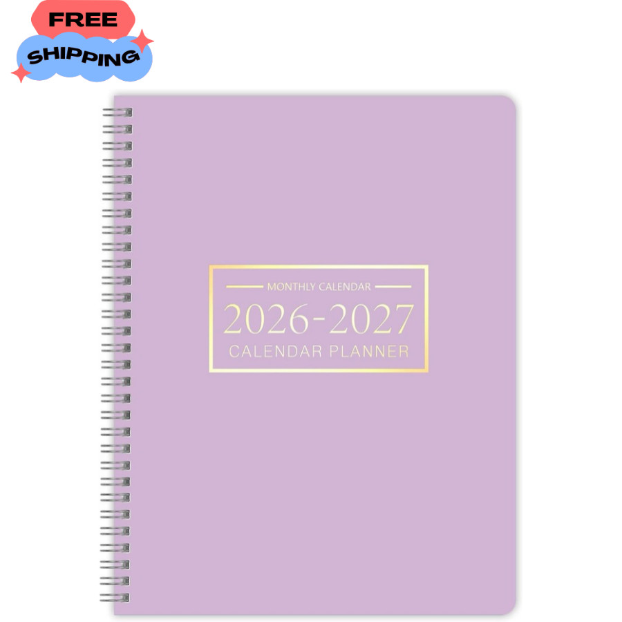 2026-2027 Monthly Planner, 24-Month Academic Calendar, 8.6\