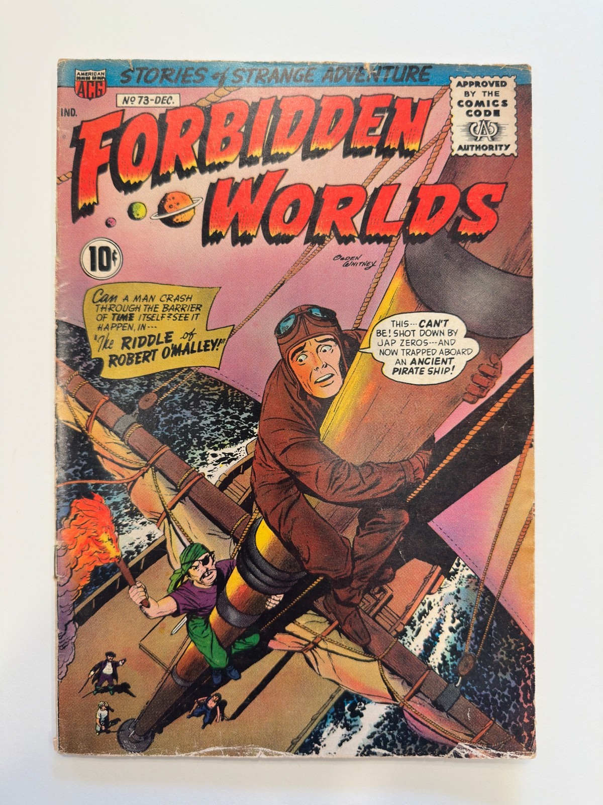 Forbidden Worlds #73 1958 ACG 1st App Herbie Popnecker Fat Fury Ogden Whitney GD