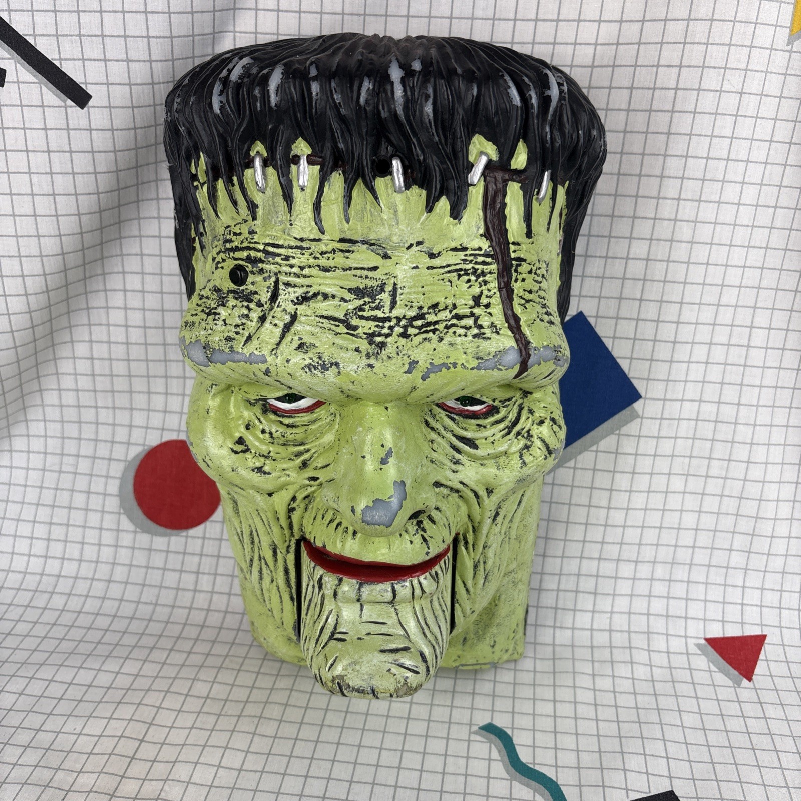 Vintage Gemmy Scareware Animated Frankenstein Monster Door Greeter Not Working