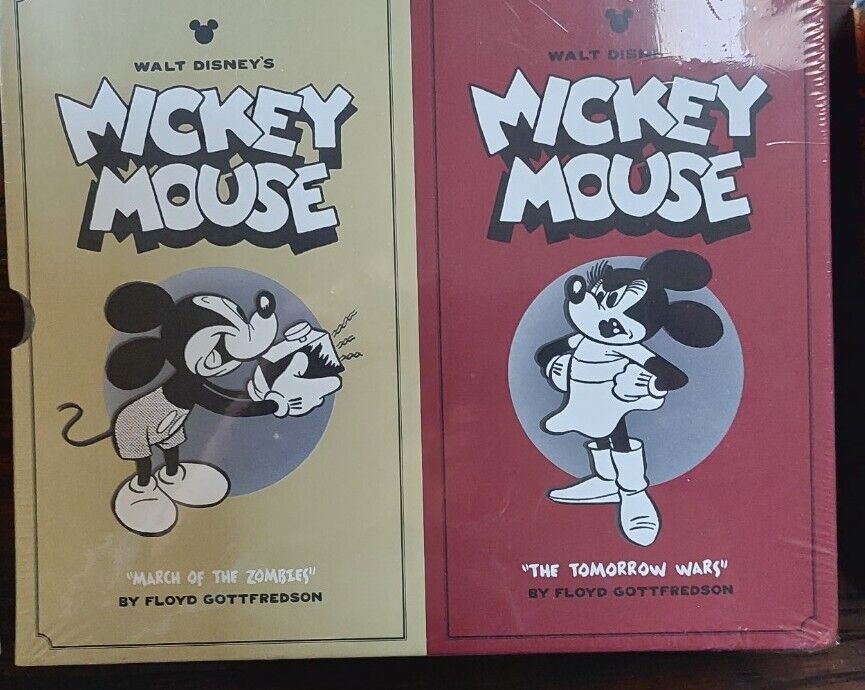 Disney's Mickey Mouse Vols 1&2, 7&8  Floyd Gottfredson Factory Sealed