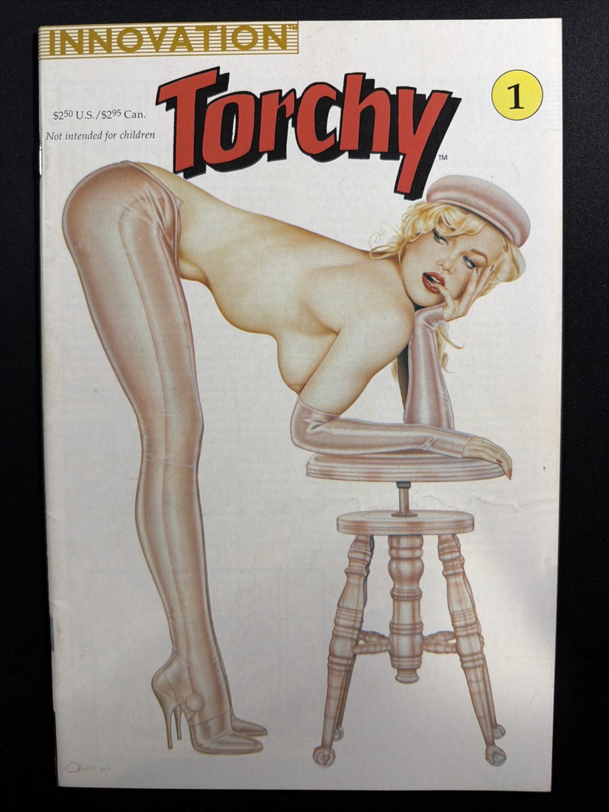 Torchy #1 1991 Innovation Comics Olivia De Berardinis Cover Fine/VF *A11